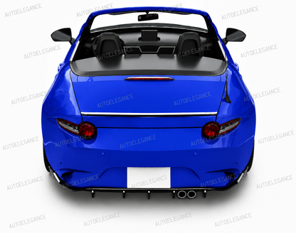 💫ART.10133 Diffusore Posteriore Sportivo Nero Lucido per Mazda MX-5 ND 2015💫