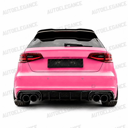 ART.2150 DIFFUSORE AUDI A3 8V 2012-2016 SLINE S3 NERO LUCIDO 2+2