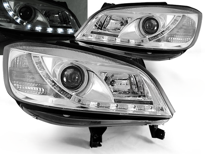 OPEL ZAFIRA 04.99-06.05 CHROME DAYTIME LIGHT