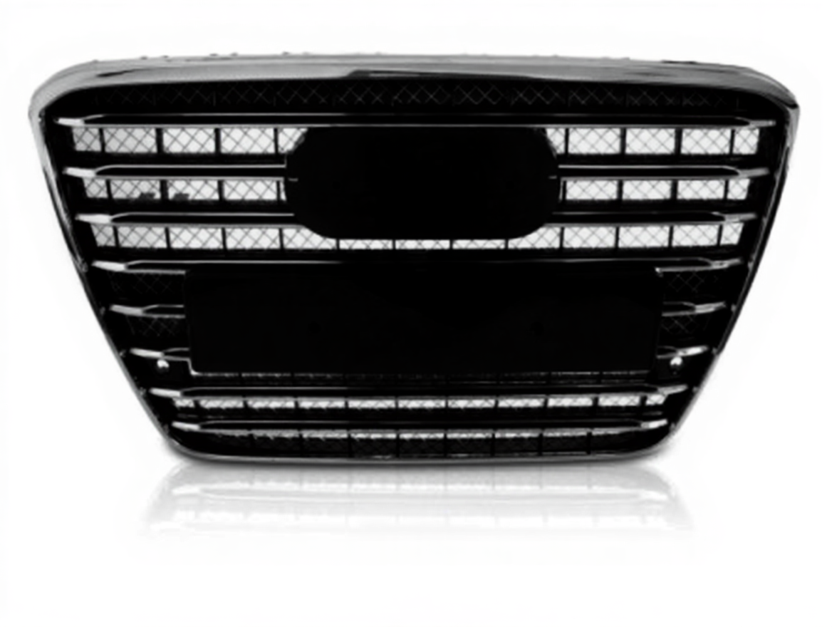 💫ART.4774 Griglia Sportiva (Nera Cromata) PDC adatto per AUDI A8 D4 2009-2013💫