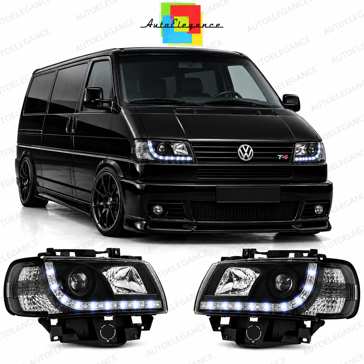 ART.10839 FARI ANTERIORI ADATTO PER VW T4 96-03
