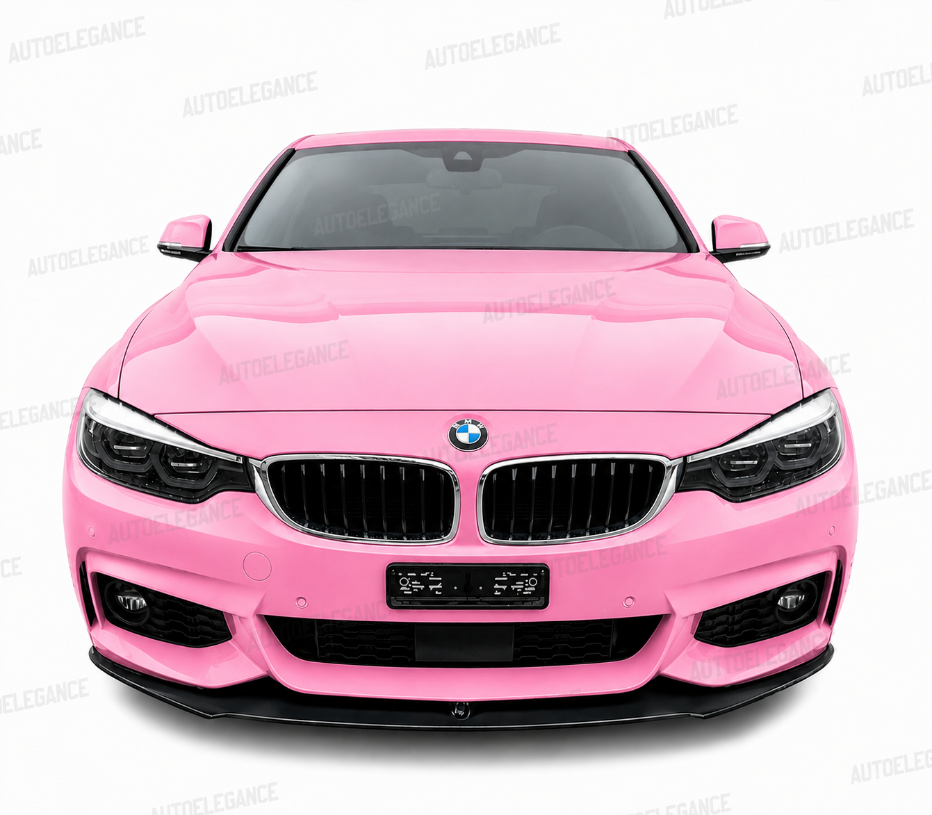 BMW 3 SERIES F30 F31 M FRONT BUMPER SPLITTER BLACK M SPORT 0069