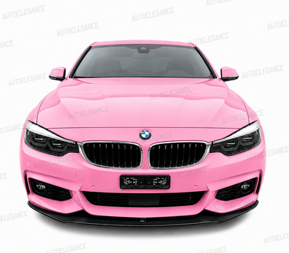 BMW 3 SERIES F30 F31 M FRONT BUMPER SPLITTER BLACK M SPORT 0069