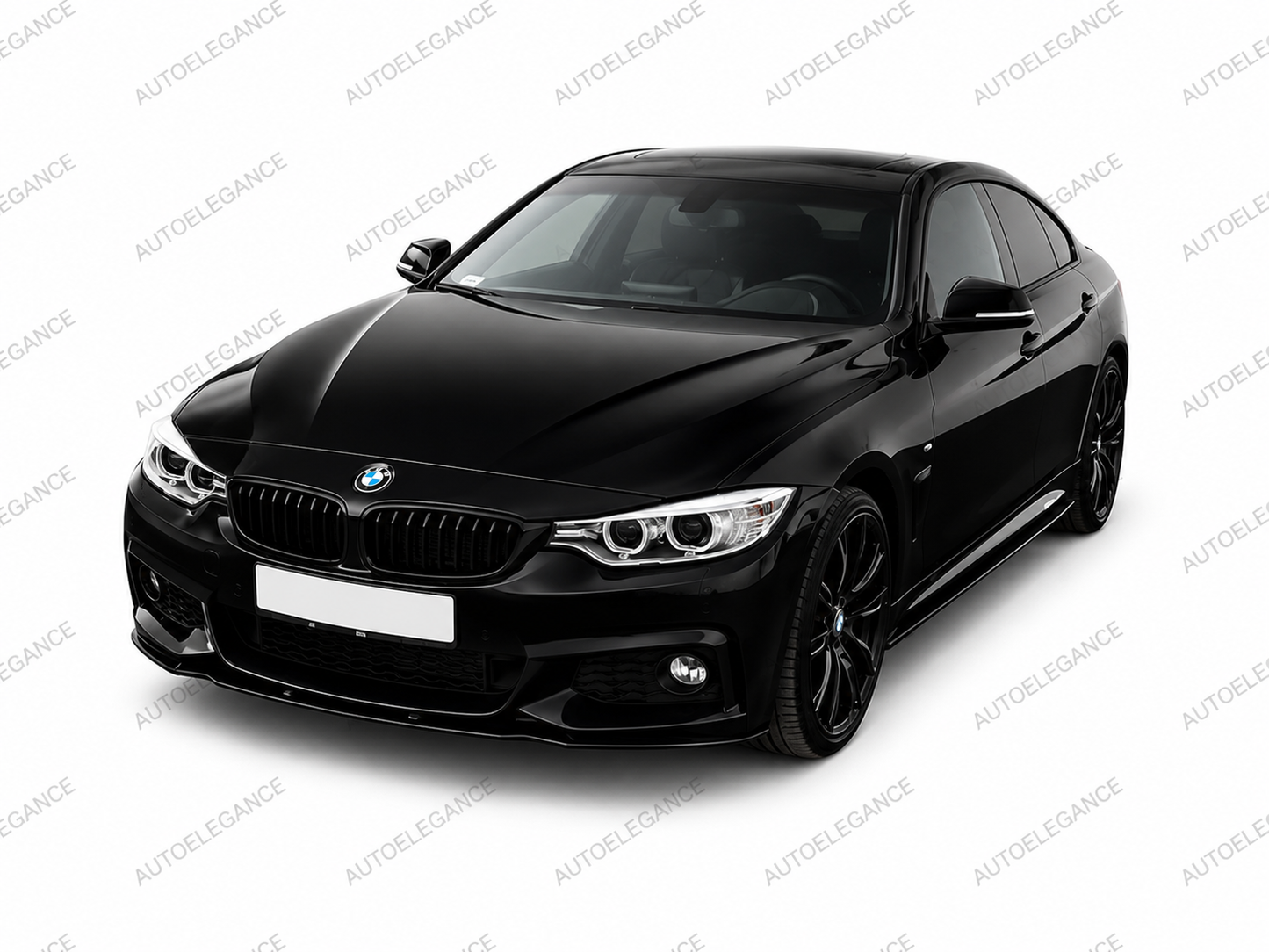 1395 SPLITTER SERIE 4 F32 F33 F36 MSPORT NERO LUCIDO