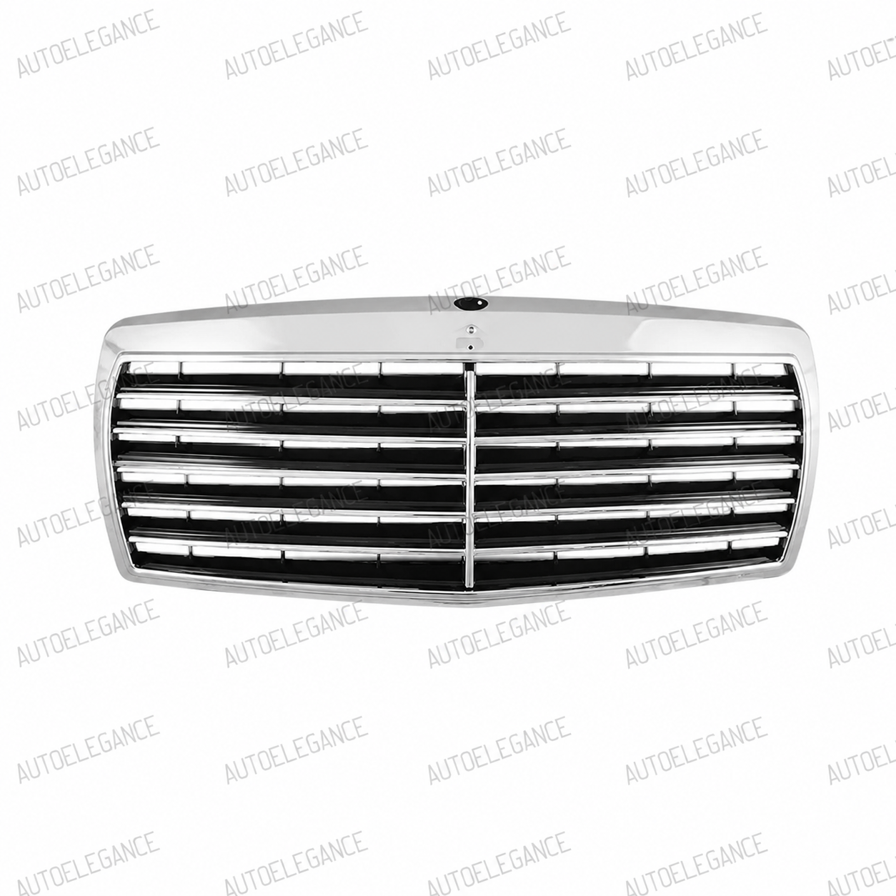 💕ART.10236 GRIGLIA MERCEDES 190 W201 82-93 LOOK AVANTGARDE CROMATA💕