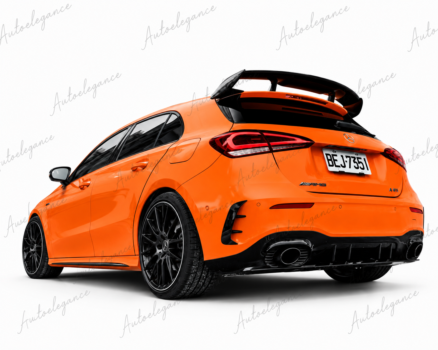 🔥COPPIA DI ALETTE POSTERIORI PER MERCEDES W177 AMG LINE HATCHBACK 2019+🔥