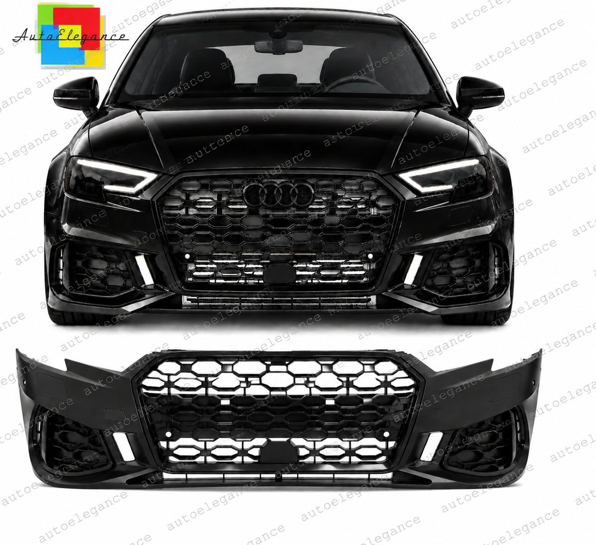 BODYKIT E36 + COUPE REAR LIGHTS WITH WHITE INDICATOR
