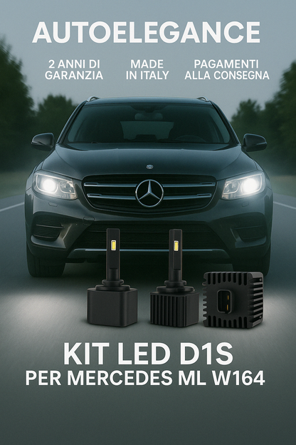 ⭐KIT XENON D1S 6000K ANABBAGLIANTI PER MERCEDES ML W164 – LUCE BIANCA POTENTE⭐ (Copia)