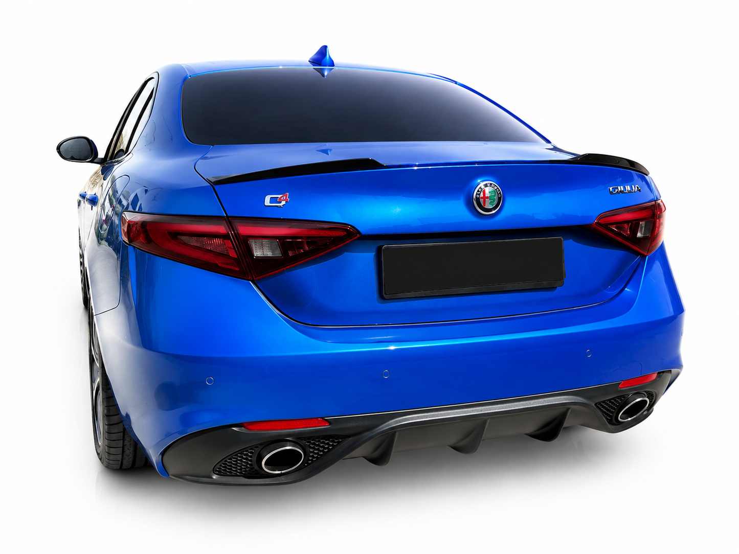 👉SPOILER POSTERIORE ADATTO PER ALFA ROMEO GIULIA SPOILERINO PU NON VERNICIATO👈