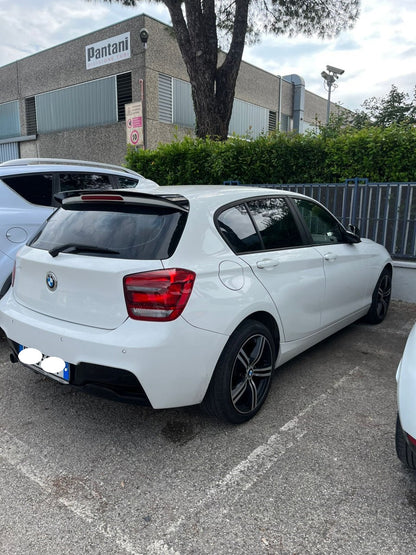 SPOILER FOR BMW 1 SERIES F20 2011-2019 REAR GLOSS BLACK ROOF LOOK M 0599