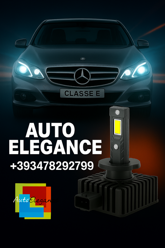 💕COPPIA LAMPADE D1S LED DA XENON A LED PER  MERCEDES CLASSE E W211💕