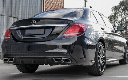💫ART.6655 Spoiler Posteriore look AMG per Mercedes Classe C Sedan 2013-2021💫