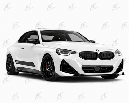 💕BODYKIT BMW SERIE 2 G42 MP STYLE NERO  LUCIDO 2021+💕