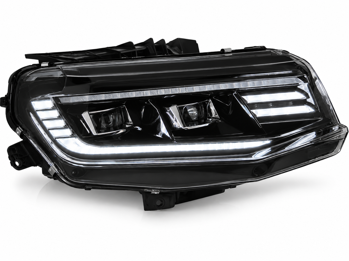 ART.10680 FARI ANTERIORI ADATTO PER CHEVROLET CAMARO 16-18 NERO