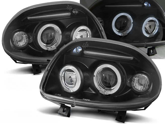 FARI ANGEL EYES NERO ADATTI COMPATIBILI PER RENAULT CLIO II 09.98-05.01