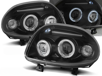 FARI ANGEL EYES NERO ADATTI COMPATIBILI PER RENAULT CLIO II 09.98-05.01