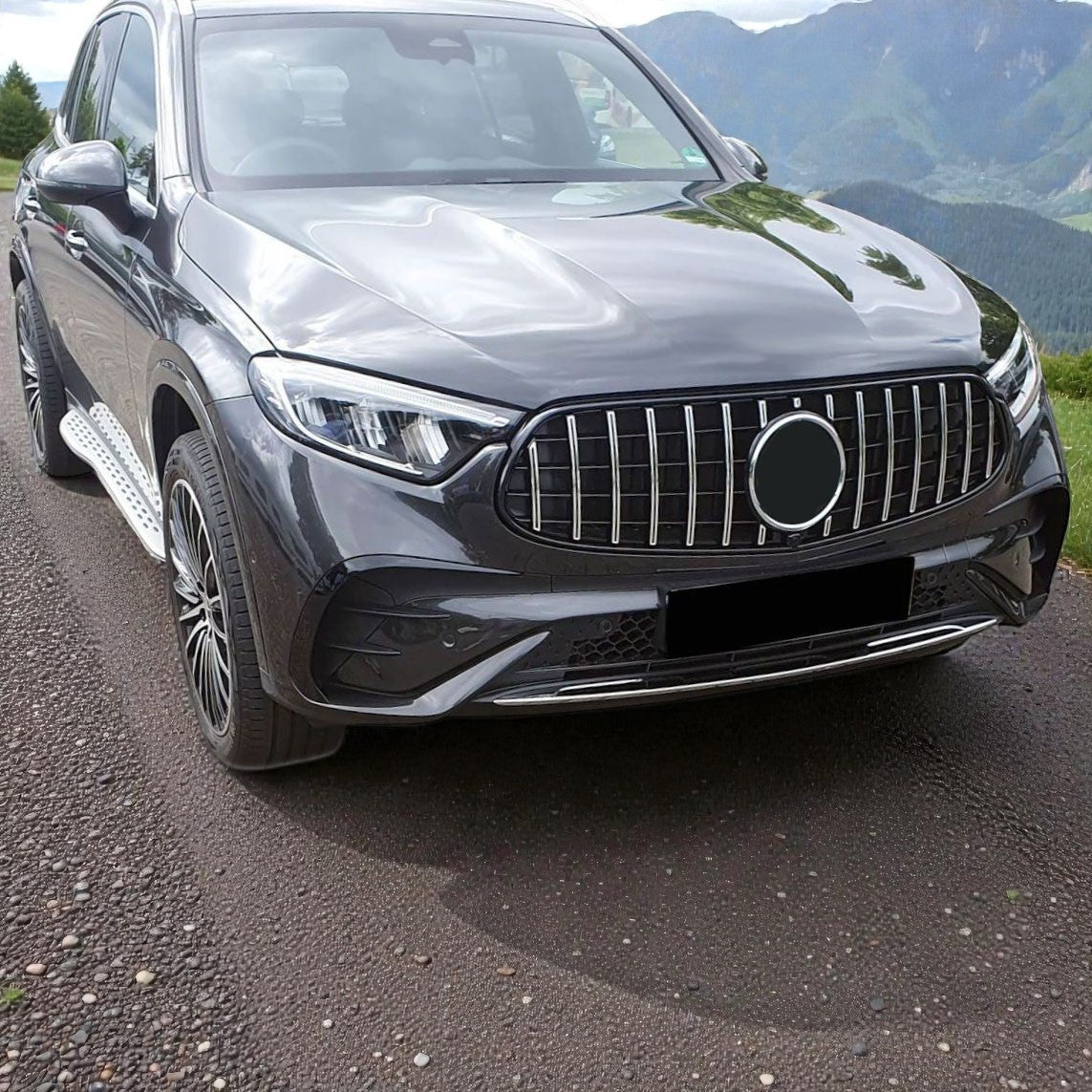 😍ART.6267 Griglia PANAMERICANA Nero Adatta Per Mercedes X254 GLC😍