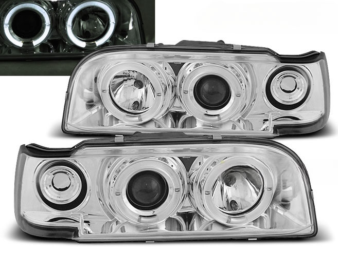 FARI ADATTI COMPATIBILI PER VOLVO 850 92-12.96 ANGEL EYES CROMATI