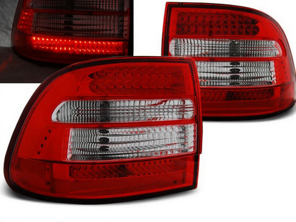 💫ART.4903 Fanali Posteriori Rosse e Bianche LED per Porsche Cayenne 2002-2006💫