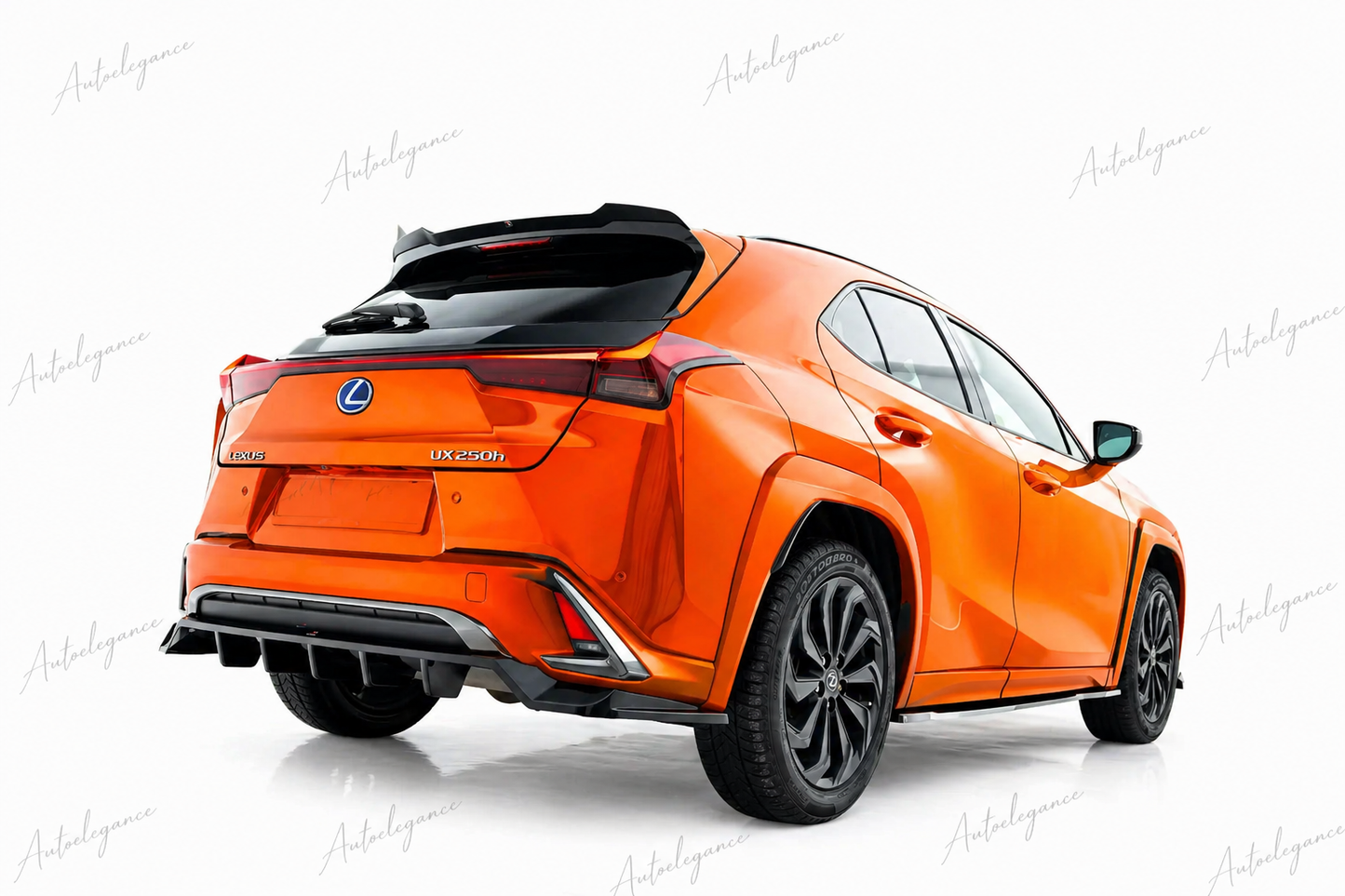 🔥ART.9679 SPLITTER POSTERIORE (CON BARRE VERTICALI) LEXUS UX F-SPORT Mk1🔥