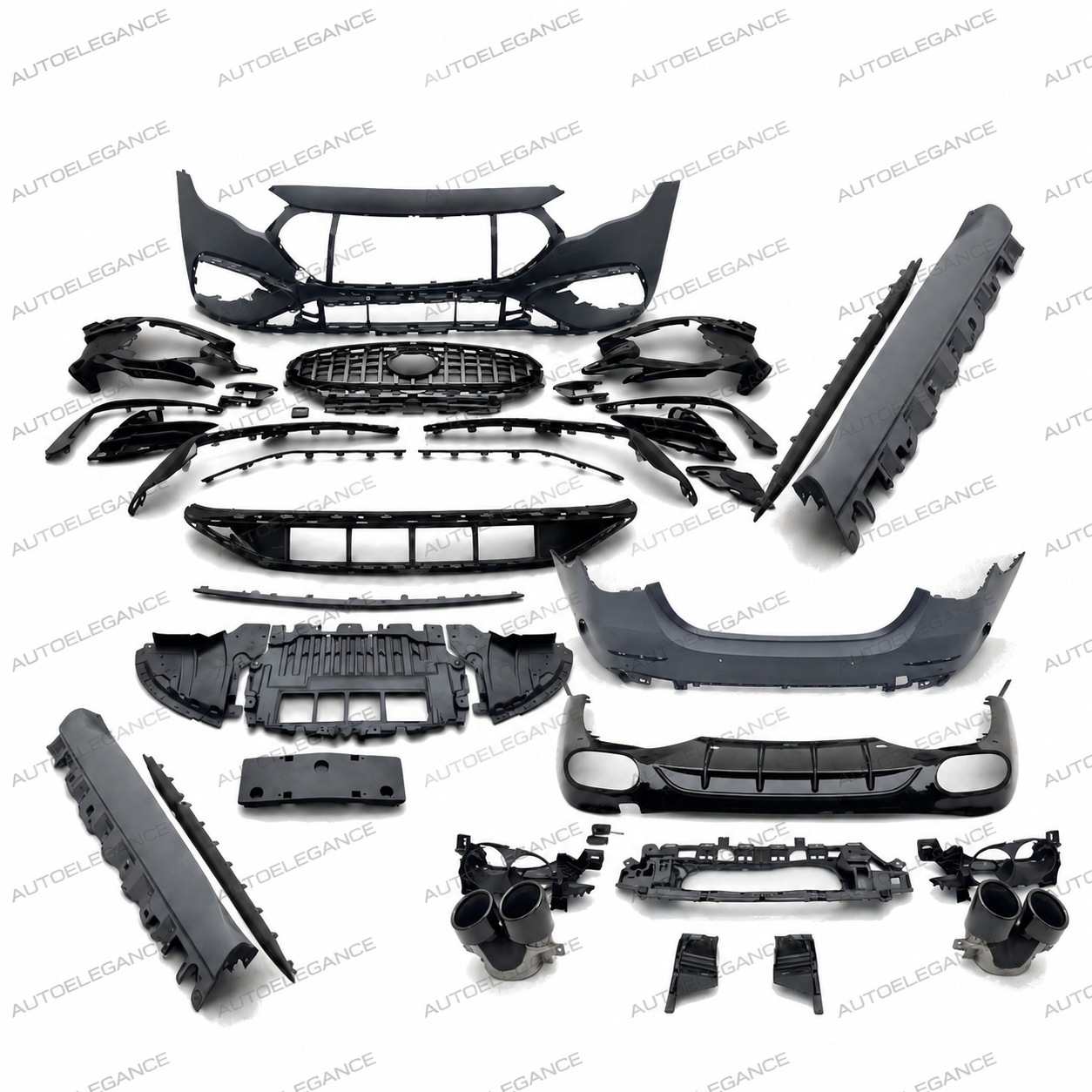 💫ART.9827 Bodykit adatto per Mercedes Classe E W214 Look AMG E53💫