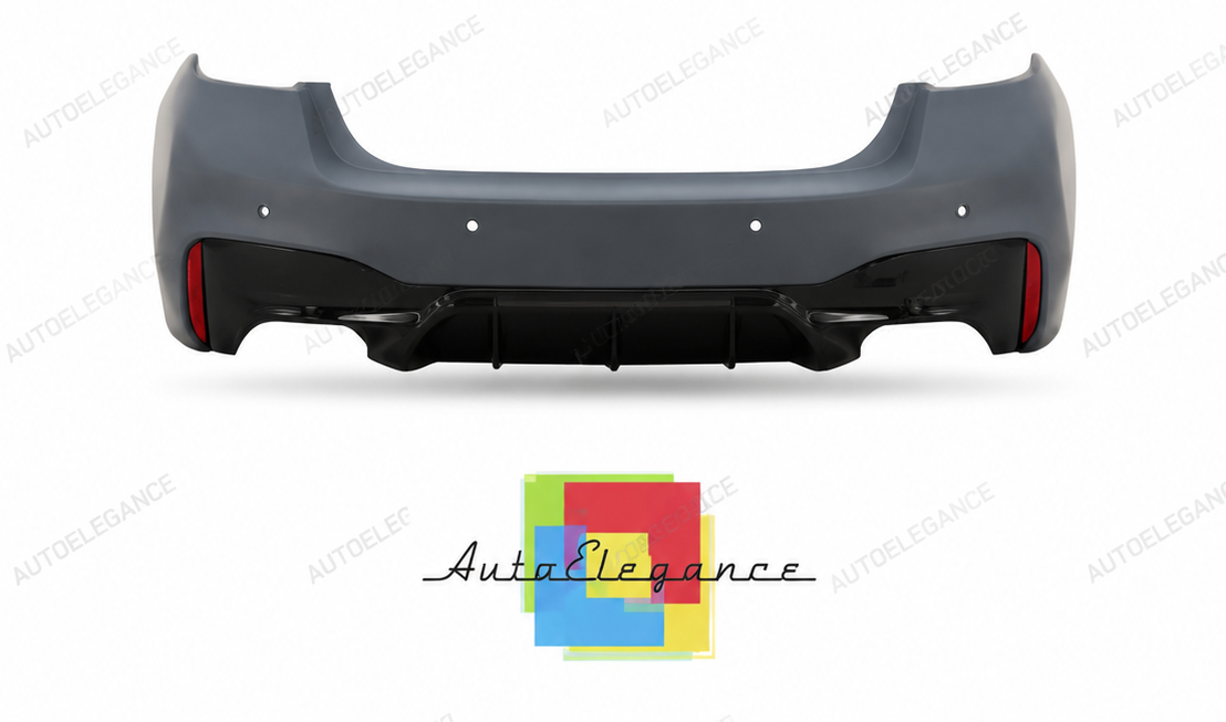 💕PARAURTI POSTERIORE BMW G30 LCI 20-23 LOOK M5 PDC DOPPIA USCITA💕