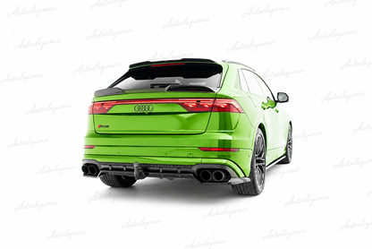 🔥ART.9741 SPLITTER POSTERIORE V.2 PER AUDI SQ8 / Q8 S-LINE Mk1 FACELIFT🔥