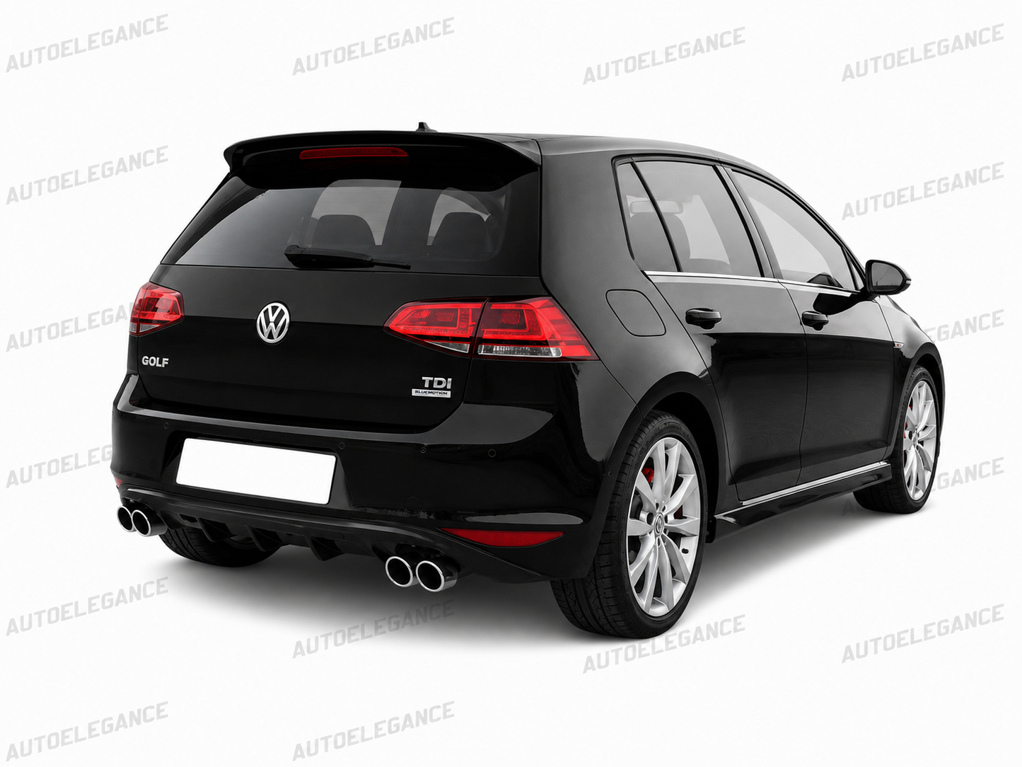 💫Art.0121 minigonne nero lucido adatto per golf 7 + golf 7.5💫