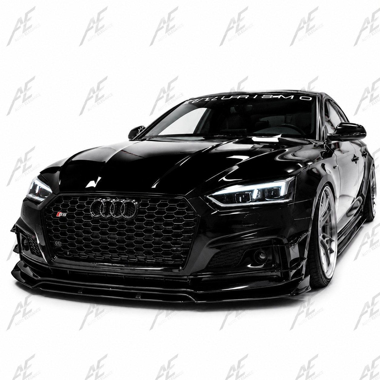 💕SPLITTER  Audi A5 S B9 2016+ NERO  LUCIDO 💕
