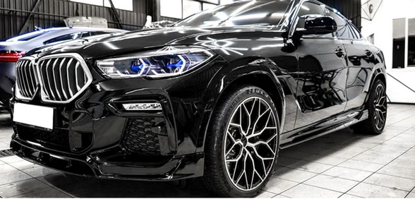 💕ART.9677  BODYKIT  BMW X6 (G06) (2019-2023)  NERO LUCIDO💕