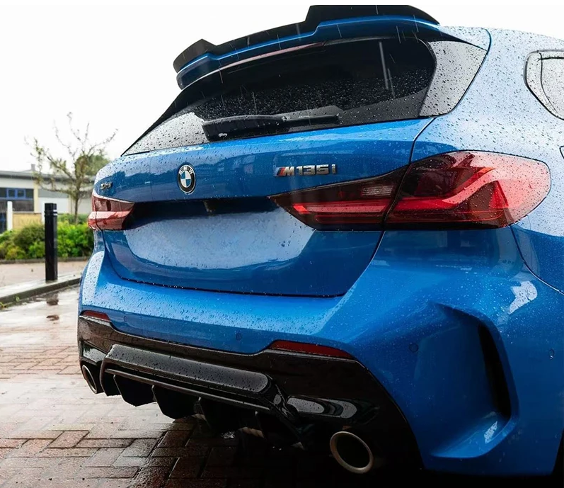 💕ART.8724 SPOILER BMW F40 M135i / 128ti / M-Pack F40 2019-2024 NERO  LUCIDO💕