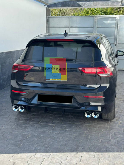 DIFFUSER PASSEND FOR VW GOLF 8 2+2 LOOK R SPORTLICHES DESIGN