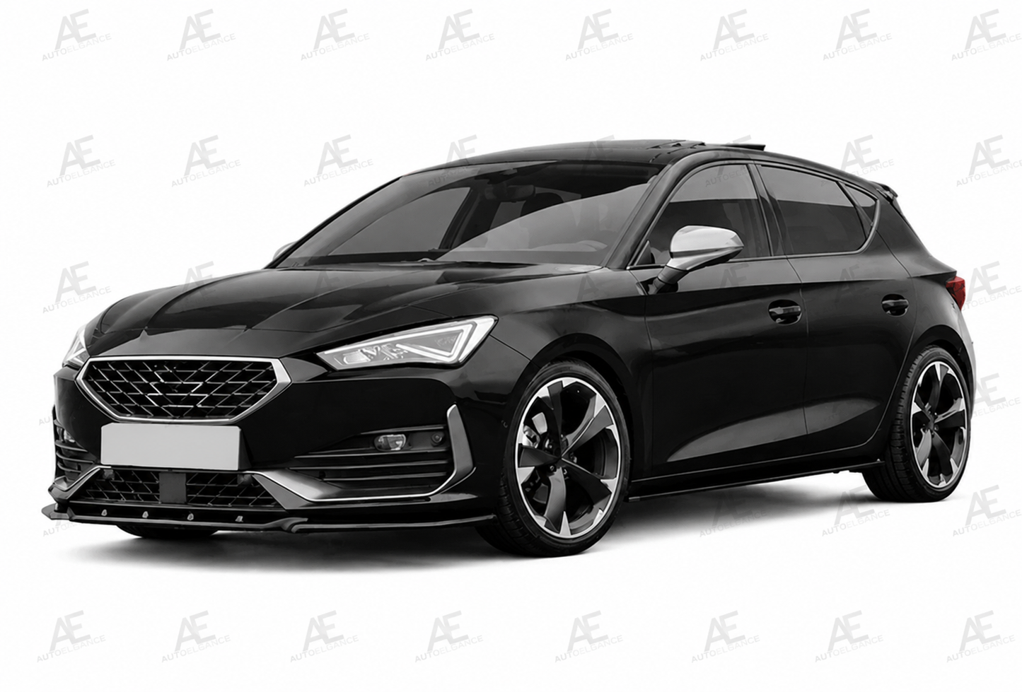 💕BODYKIT CUPRA LEON MK1 PRE-FACELIFT NERO LUCIDO 💕