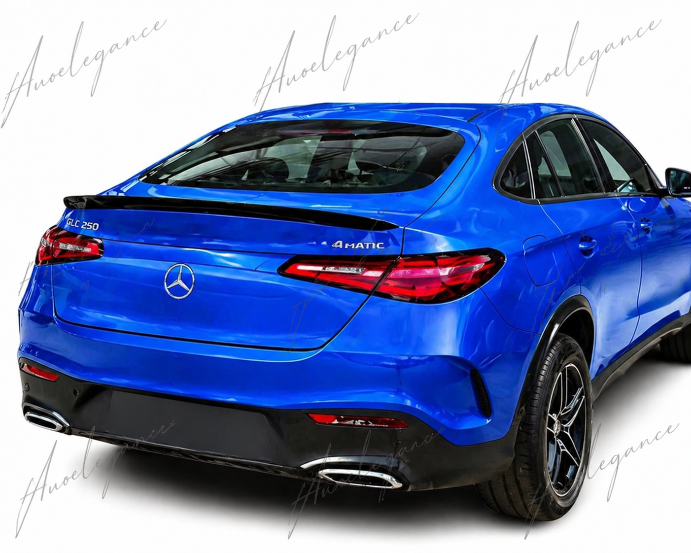 🔥ART.9725 SPOILER POSTERIORE PER BAGAGLIAIO GLC C254 NERO LUCIDO in ABS 2024+🔥