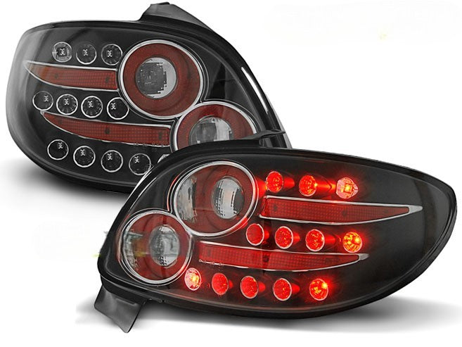 ⭐FARI POSTERIORE LED NERO ADATTO PER PEUGEOT 206⭐