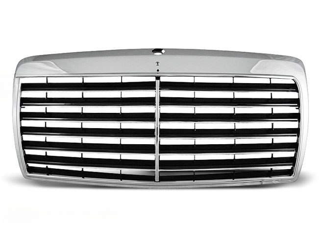 💫ART.7411 GRIGLIA CROMATA per MERCEDES W124 CLASSE E 01.85-04.93💫