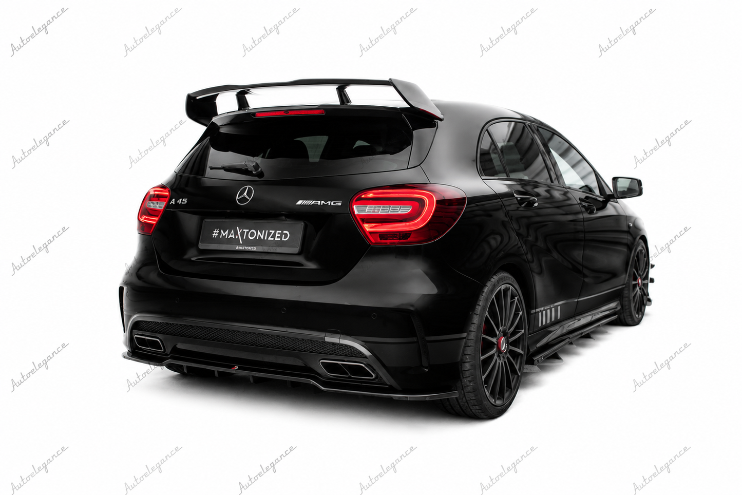 🔥ART.9809 SPLITTER POSTERIORE(CON BARRE VERTICALI) MERCEDES-BENZ A45 AMG W176🔥