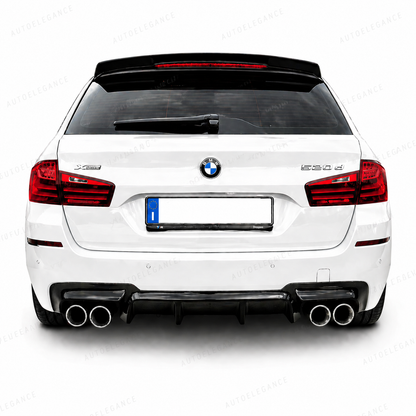 💫ART. 0086 Diffusore Posteriore Nero Lucido per  BMW Serie 5 F10 F11💫