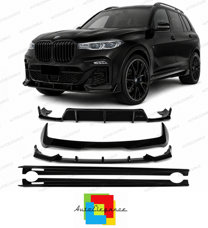 💕 BODTYKIT   BMW X7 G07 M SPORT 2019-2022 NERO  LUCIDO 💕