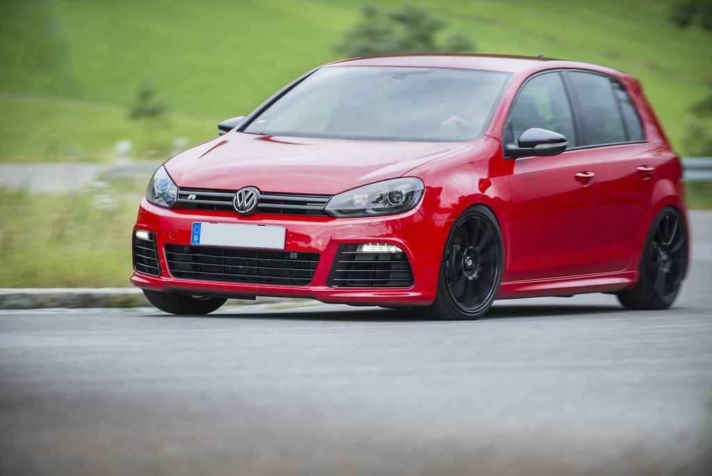 MINIGONNE LATERALI PER VW GOLF 6 2008-2013 LOOK R20 IN ABS