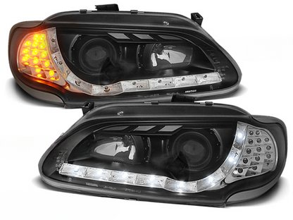 FARI PER RENAULT MEGANE/SCENIC 96-02.99 DAYLIGHT NERO