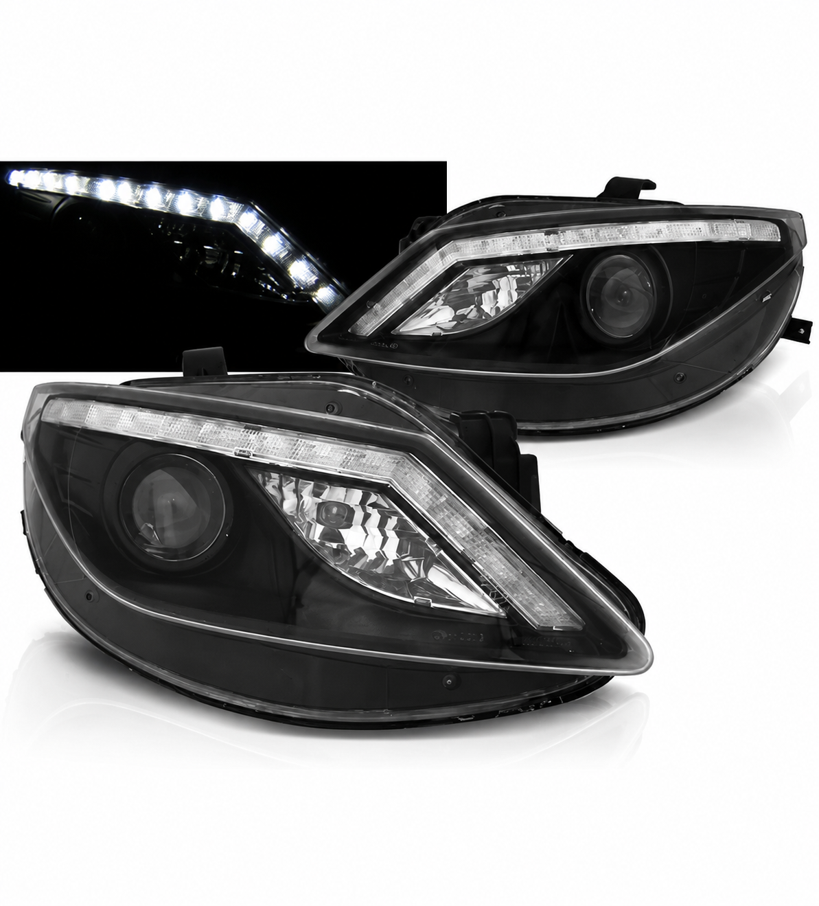 BODYKIT E36 + COUPE REAR LIGHTS WITH WHITE INDICATOR