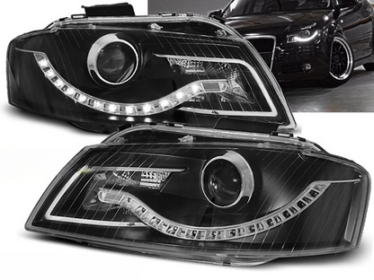 💫ART.6458 FARI DAYLIGHT NERI per AUDI A3 8P 2003-2008💫