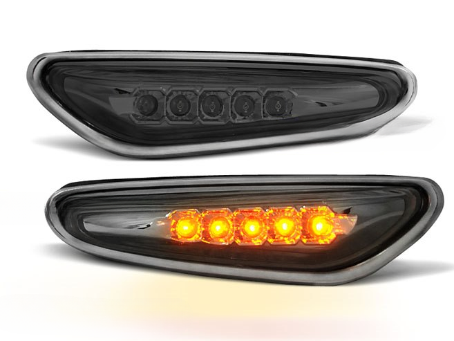 💫ART.5935 LED INDICATORI LATERALI FUMO adatto per BMW Serie 3 E46 2001-2005💫