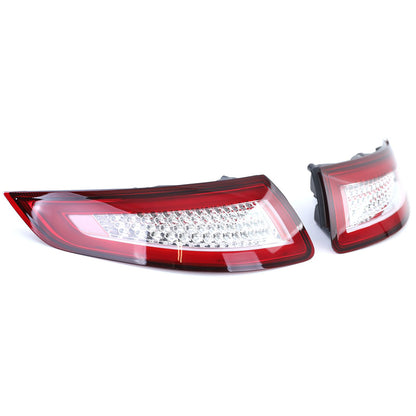 💫ART.4221 Fari Posteriori LED (rosse trasparenti) per Porsche 911 997  04-08💫