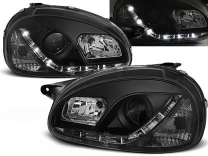OPEL CORSA B 02.93-10.00 NERO LUCE DIURNA