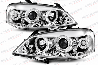 ART.11005 FARI ANTERIORI ADATTO PER OPEL ASTRA G 09.97-02.04 LED