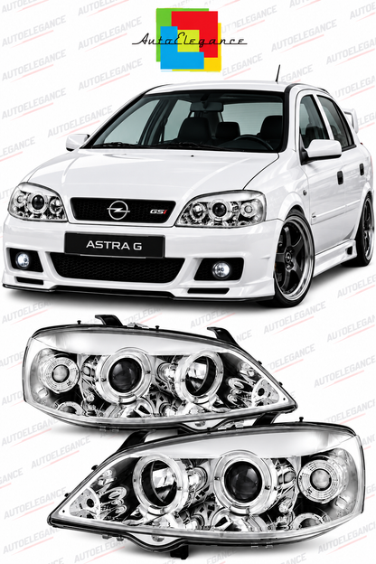 ART.11005 FARI ANTERIORI ADATTO PER OPEL ASTRA G 09.97-02.04 LED