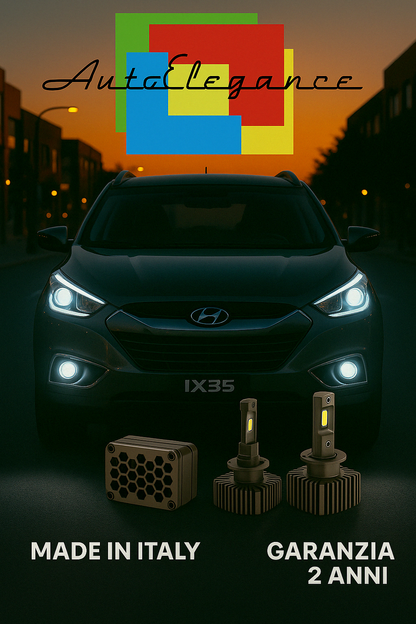 ❤️ KIT LED D3S 6000K BIANCO GHIACCIO ANABBAGLIANTI PER  HYUNDAI IX35❤️