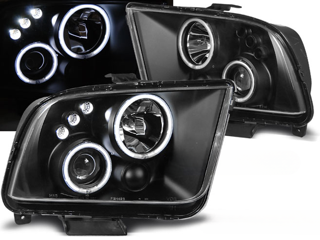 FARI NERI ANGEL EYES ADATTI COMPATIBILI PER FORD MUSTANG 04-09